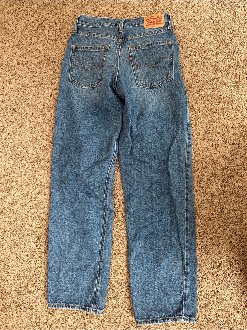 Levi's ‘94 Baggy Medium Blue Straight-Leg Jeans